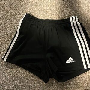 Black Adidas athletic shorts - medium but fits like a small